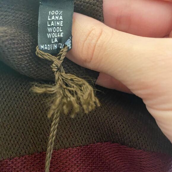 NWT GUCCI Oversided Lana Wool Wrap Stole Shawl Scarf READ - Picture 10 of 14